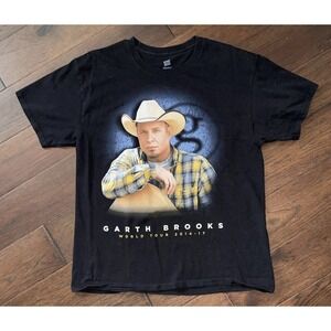 Vintage Garth Brooks‎ 1993 "On Tour" Concert T-Shirt – Hanes Size Large